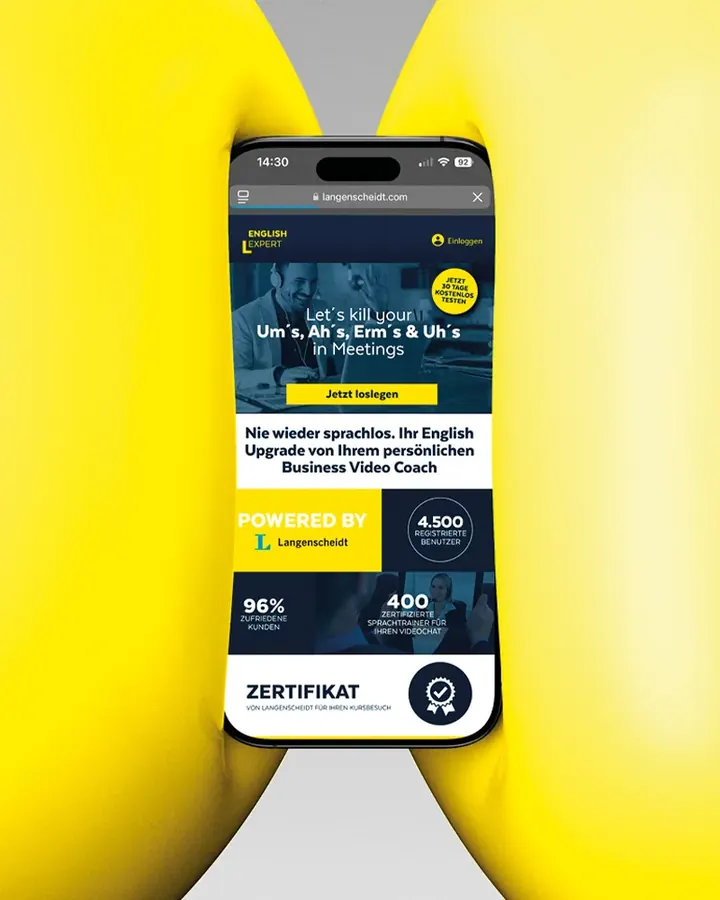 BORED DESIGN 06 – Langenscheidt App | Kreativagentur München